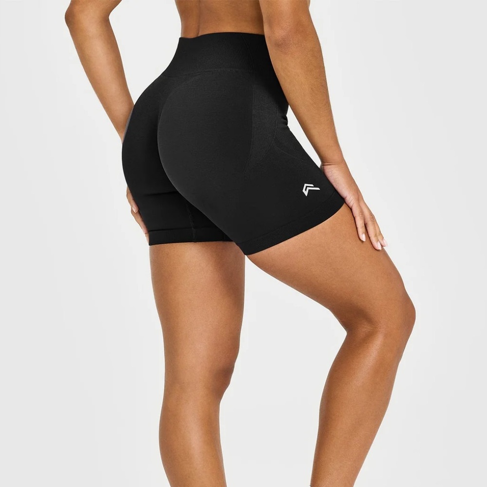 One Active black effortless seamless shorts